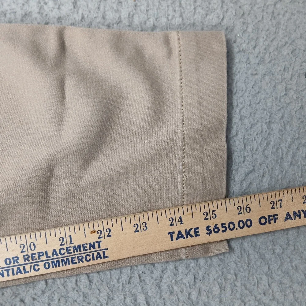 Banana Republic Chino Pants Womens‎ 12 Tan Khaki Slim Ankle